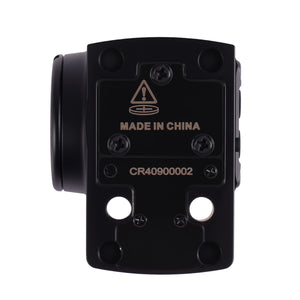 GOWUTAR EP-10 Enclosed Red Dot Sight for RMSc Footprint - Astigmatism Friendly Aspherical Lens Micro Red Dot Sights - Multiple Reticles 3 MOA Dot & 48 MOA Circle