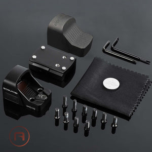 GOWUTAR HHC17G Micro RMSc Green Dot Sight 3 MOA Reflex Sights w/ Picatinny Mount