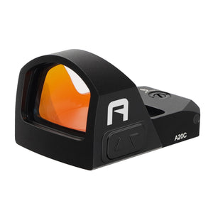 GOWUTAR A20C Multiple Reticles Red Dot Sight for RMR Footprint, 2 MOA Dot & 38 MOA Circle Pistol Optic