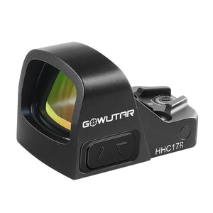 GOWUTAR HHC17R 3 MOA Micro Red Dot Sight for RMSc/407k/507k Footprint - Side Loading Battery Pistol Red Dot Optic Designed for Subcompact Setups