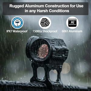 GOWUTAR GR23 Solar Green Dot Sight for Rifles, 3 MOA Durable Aluminum Green Dot Optic with Shake Awake (Green Dot)