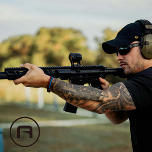 GOWUTAR GR23 Solar Green Dot Sight for Rifles, 3 MOA Durable Aluminum Green Dot Optic with Shake Awake (Green Dot)