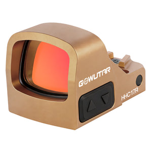 GOWUTAR HHC17R 3 MOA Micro RMSc Red Dot Sight - Motion Awake - Rugged Aluminum Open Reflex Sights