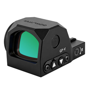 GOWUTAR GP-V 3 MOA Green Dot Sight for Doctor & Noblex Footprint - Motion Awake Open Pistol Optic