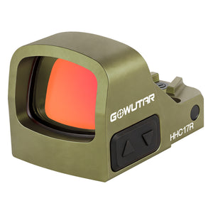 GOWUTAR HHC17R 3 MOA Micro RMSc Red Dot Sight - Motion Awake - Rugged Aluminum Open Reflex Sights