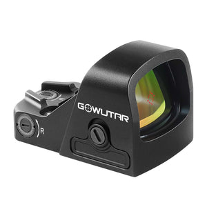 GOWUTAR HHC17R 3 MOA Micro Red Dot Sight for RMSc/407k/507k Footprint - Side Loading Battery Pistol Red Dot Optic Designed for Subcompact Setups