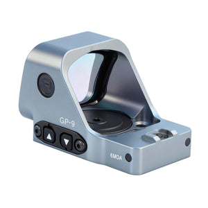 GOWUTAR GP-9 Competition-Ready Green Dot Sight -  6 MOA Large Window RMR Footprint Green Dot Optic (Grey, Green Dot)