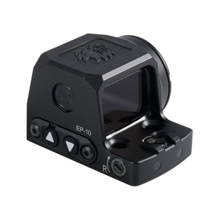 GOWUTAR EP-10 Enclosed Red Dot Sight for RMSc Footprint - Astigmatism Friendly Aspherical Lens Micro Red Dot Sights - Multiple Reticles 3 MOA Dot & 48 MOA Circle