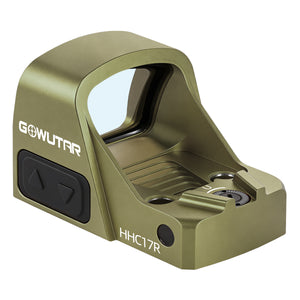 GOWUTAR HHC17R 3 MOA Micro RMSc Red Dot Sight - Motion Awake - Rugged Aluminum Open Reflex Sights