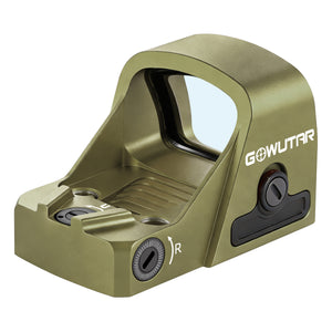 GOWUTAR HHC17R 3 MOA Micro RMSc Red Dot Sight - Motion Awake - Rugged Aluminum Open Reflex Sights