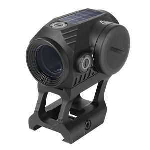 GOWUTAR GR23 Solar Red Dot Sight for Rifle - 3 MOA Shake Awake Reflex Sight - Durable Red Dot Scope with Riser (Red Dot)