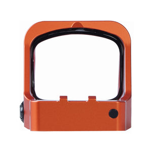 GOWUTAR GP-9 Competition-Ready Green Dot Sight -  6 MOA Large Window RMR Footprint Green Dot Optic (Orange, Green Dot)