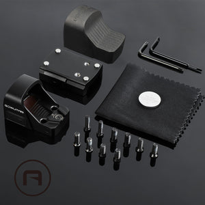 GOWUTAR HHC17R 3 MOA Micro Red Dot Sight for RMSc/407k/507k Footprint - Side Loading Battery Pistol Red Dot Optic Designed for Subcompact Setups