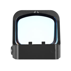 GOWUTAR GP-9 Competition-Ready Large Window Red Dot Sight 6 MOA RMR Footprint Red Dot Optic (Black, Red Dot)