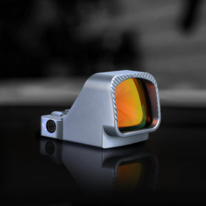 GOWUTAR GP-9 Competition-Ready Red Dot Sight -  6 MOA Large Window RMR Footprint Red Dot Optic (Grey, Red Dot)