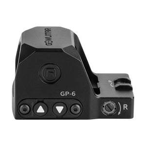 GOWUTAR GP-6 RMR Footprint Red Dot Optic - 3 MOA Red Dot Sight for Pistols - Motion Awake - 7075 Aluminum Open Reflex Sights