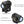 GOWUTAR HHC-B22S Solar Green Dot Sight for Rifles, with Absolute Co-Witness Riser & Low Mount