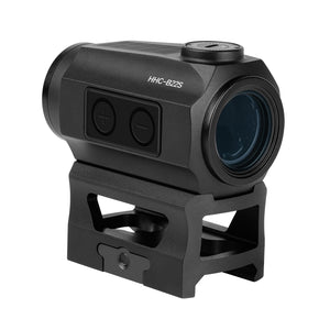 GOWUTAR HHC-B22S Solar Green Dot Sight for Rifles, with Absolute Co-Witness Riser & Low Mount