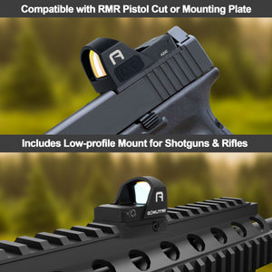 GOWUTAR A20C multiple reticles red dot sight designed for both pistols and rifles