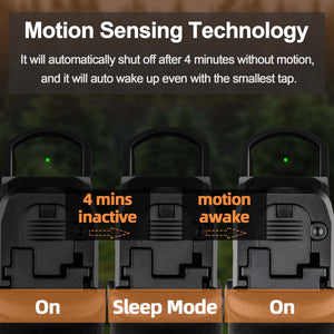 GOWUTAR A20G RMR green dot sight featuring Shake Awake technology