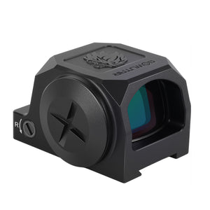 GOWUTAR EP-20 ACRO footprint enclosed green dot sight shown from the front angled view