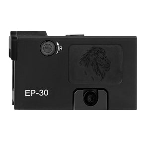 Side profile of the GOWUTAR EP-30 enclosed red dot sight with ACRO footprint