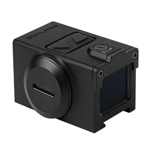 Rear angled view of the GOWUTAR EP-30 enclosed red dot sight for ACRO footprint