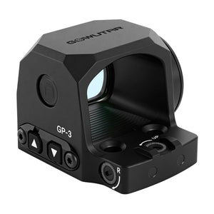 gowutar gp-3 micro green dot sight rear three quarter view