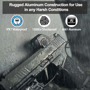 GOWUTAR GP1 rugged aluminum micro pistol red dot sight