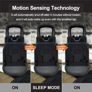 GOWUTAR HHC17C multiple reticles optic featuring Shake Awake technology
