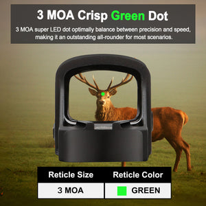 GOWUTAR HHC17G crisp 3 moa green dot sight