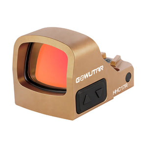 gowutar hhc17r desert gold rmsc red dot sight