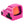 Front angled product view of the GOWUTAR HHC17R micro rmsc red dot sight rose pink color