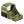 Rear angled view of the GOWUTAR HHC17R rmsc footprint micro red dot sight for pistol army green