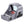 Rear angled view of the GOWUTAR HHC17R rmsc footprint micro red dot sight for pistol gray color