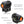 GOWUTAR HHC-B22S Solar Red Dot Sight for Rifles, with Absolute Co-Witness Riser & Low Mount