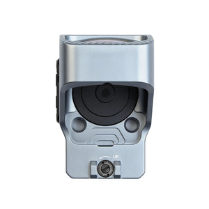 Top view of the GOWUTAR GP-9 gray competition green dot sight